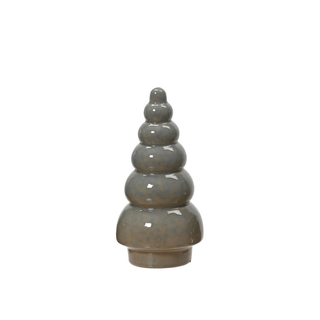 Brown 6 Teir Curved Christmas Tree 15cm 