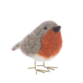 Felt Robin Figure 9cm