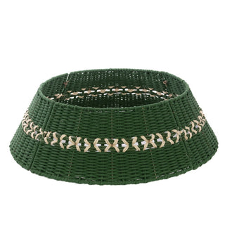 Cotton Tree Skirt With Stripe