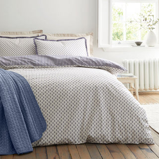 Amelie Blue Double Duvet Set