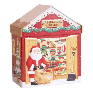 Santa's Workshop Choc Chip Cookie Tin 300g