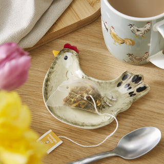 Hen House Lane Ceramic Tea Bag Tidy