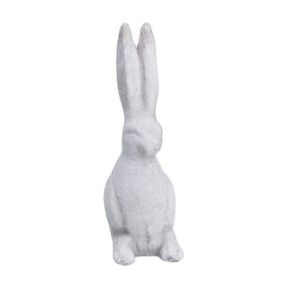 Stone Effect Hare Concrete Ornament 25.5cm