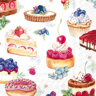 Something Sweet Green Blue Cocktail Napkins