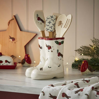 Robins Retreat Ceramic Utensil Pot Wellies
