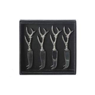 Antler Mini Cheese Knives Set of 4
