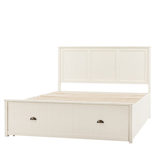 Eton 1 Drawer Storage Bed King White