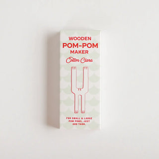 Wooden Pom Pom Maker