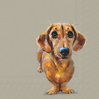 Dog Buddy Linen Napkins