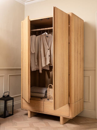 Flynn Bedroom Double Wardrobe