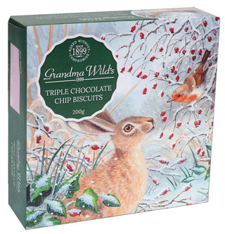 Hare & Robin Triple Choc Chip Bisc 200g
