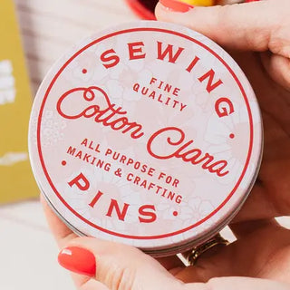 Retro Floral Pin Tin