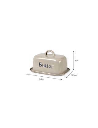 Butter Dish with Lid Truffle