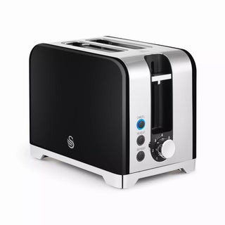 Solace 2 Slice Toaster Black