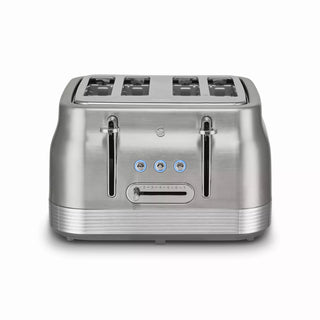 Retro Revive 4 Slice Toaster Stainless Steel