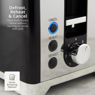 Solace 2 Slice Toaster Black