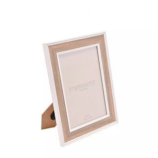 Impressions Wooden Photo Frame Natural Finish 5" x 7"