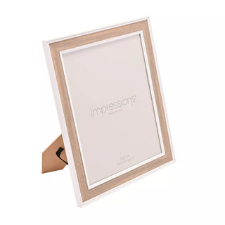 Impressions Wooden Photo Frame Natural Finish 8" x 10"