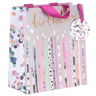 Birthday Candles Medium Bag