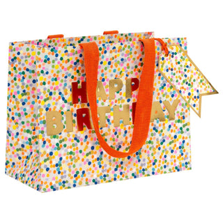 Dotty Birthday Landscape Medium Gift Bag