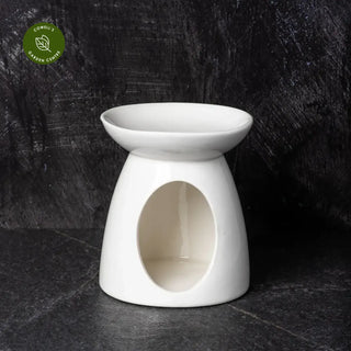 White Teardrop Wax Melt Burner