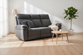 Horizon 3 Seater Electric Dark Grey