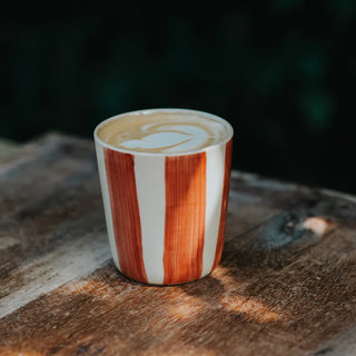 Cornflower Beaker Brushed Berry Red Large Set of 2