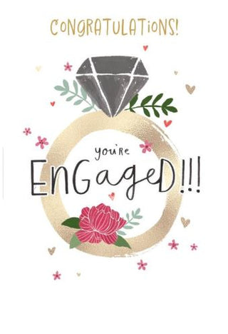 Congratulations You're Engaged Card