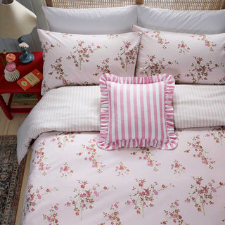 Blossom Print Single Duvet Set Pink