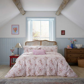 Blossom Print King Duvet Set Pink
