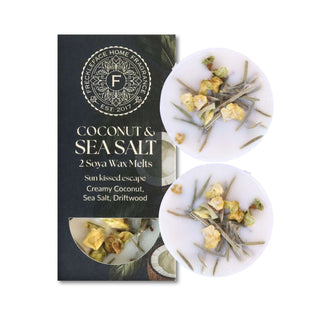 Coconut & Seasalt Wax Melt Duo