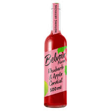 Rhubarb and Apple Cordial 500ml