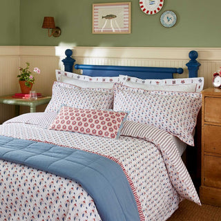 Vanessa Cover Super King Duvet Set Red