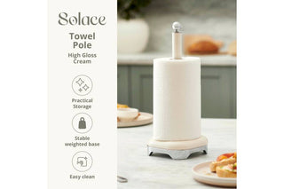 Solace Towel Pole Cream
