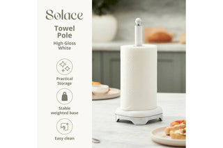 Solace Towel Pole White