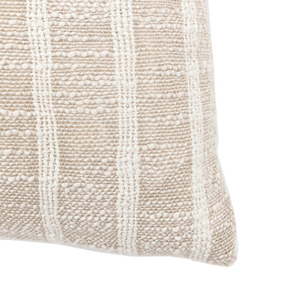 Melford Stripe Cushion Sand