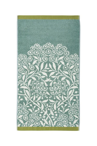 Michaelmas Daisy Sage Hand Towel