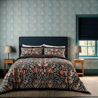 Olive & Rose Cover Set Super King Indigo/Blush