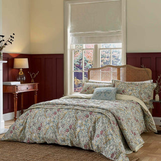Golden Lily Super King Duvet Set Fig
