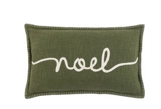 Noel Script Cushion