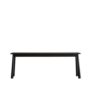 Wycombe Dining Bench Black 