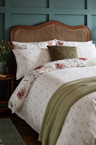 Pallington Bloom Ruby Double Duvet Cover Set