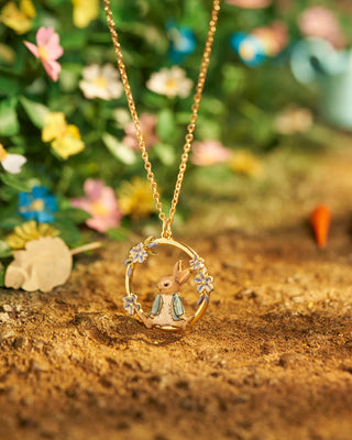 Fable England x Peter Rabbit Forget Me Not Necklace