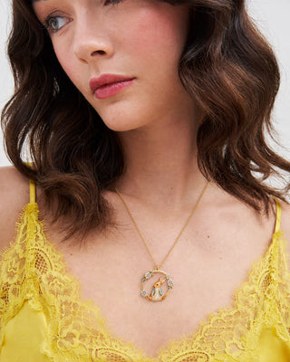 Fable England x Peter Rabbit Forget Me Not Necklace