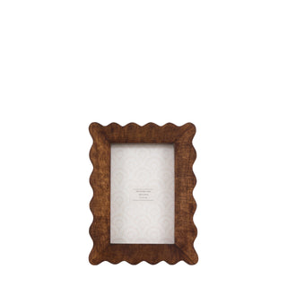 Avila Wooden Scallop Photo Frame 6x4"