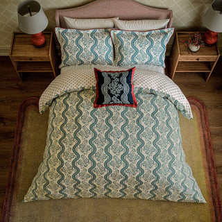 Aubrey King Duvet Set Indigo