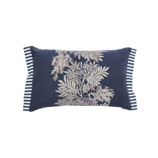 Tapestry Tree Cushion Blue