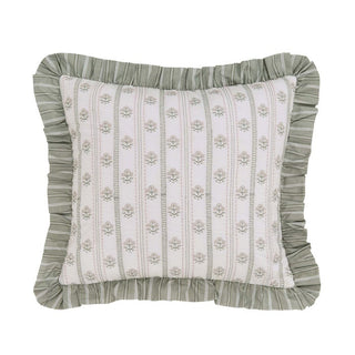 Red Clover Cushion Sage