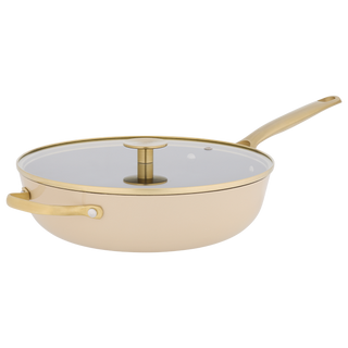 Stellar Cast Light 28cm Saute Pan Clay
