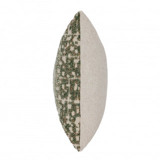 Esme Cushion Green/Rose